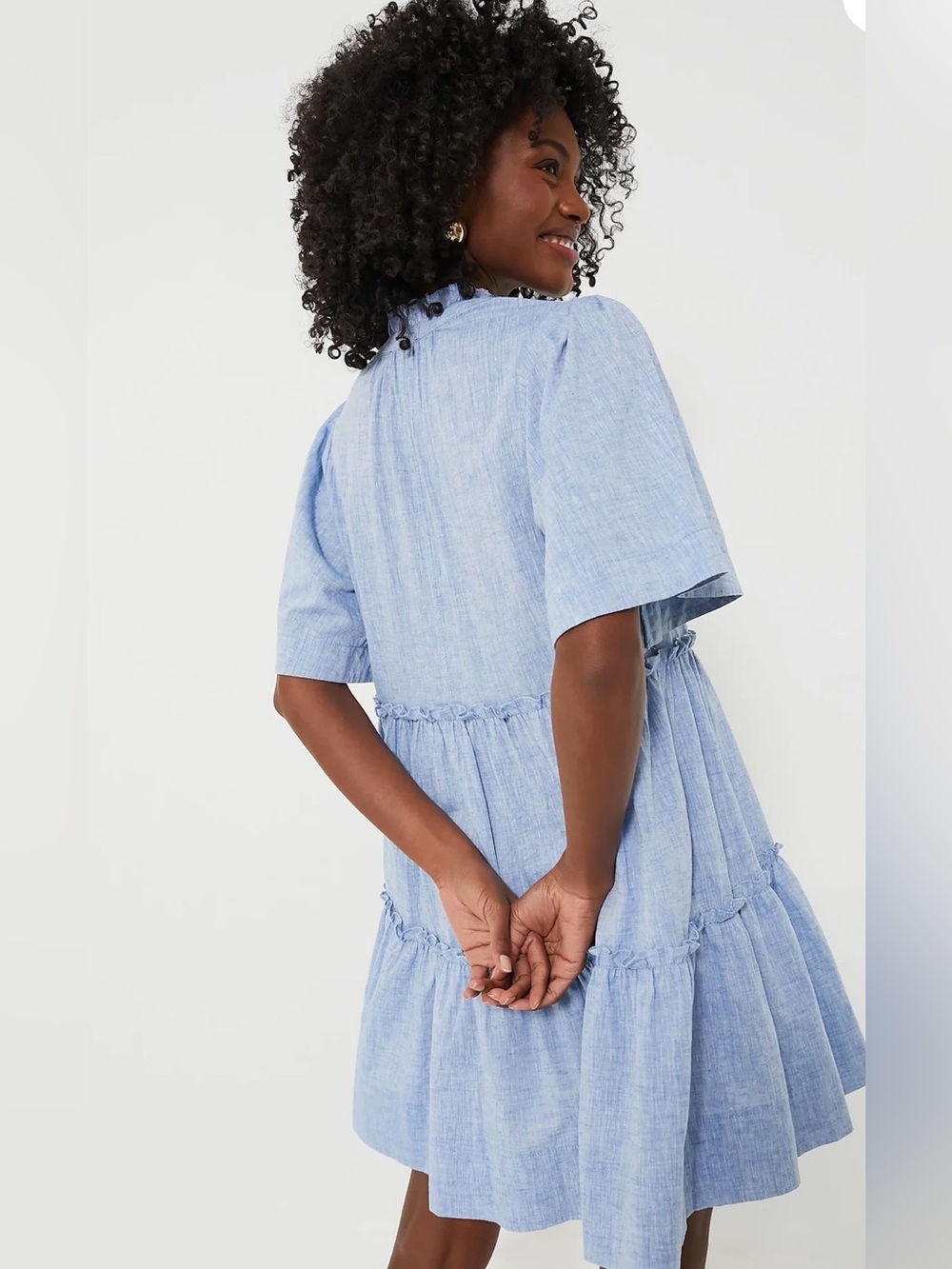 NWT Tuckernuck Chambray Crawford Dress XL - Picture 4 of 9